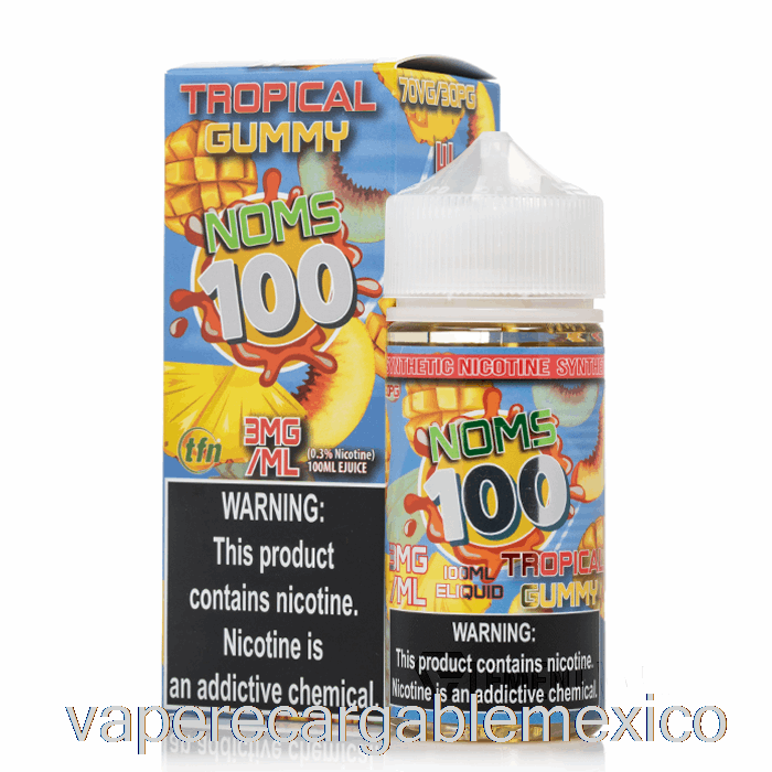 Gomita Tropical Recargable Vape - Noms 100 - E-líquidos Nomenon - 100ml 0mg
